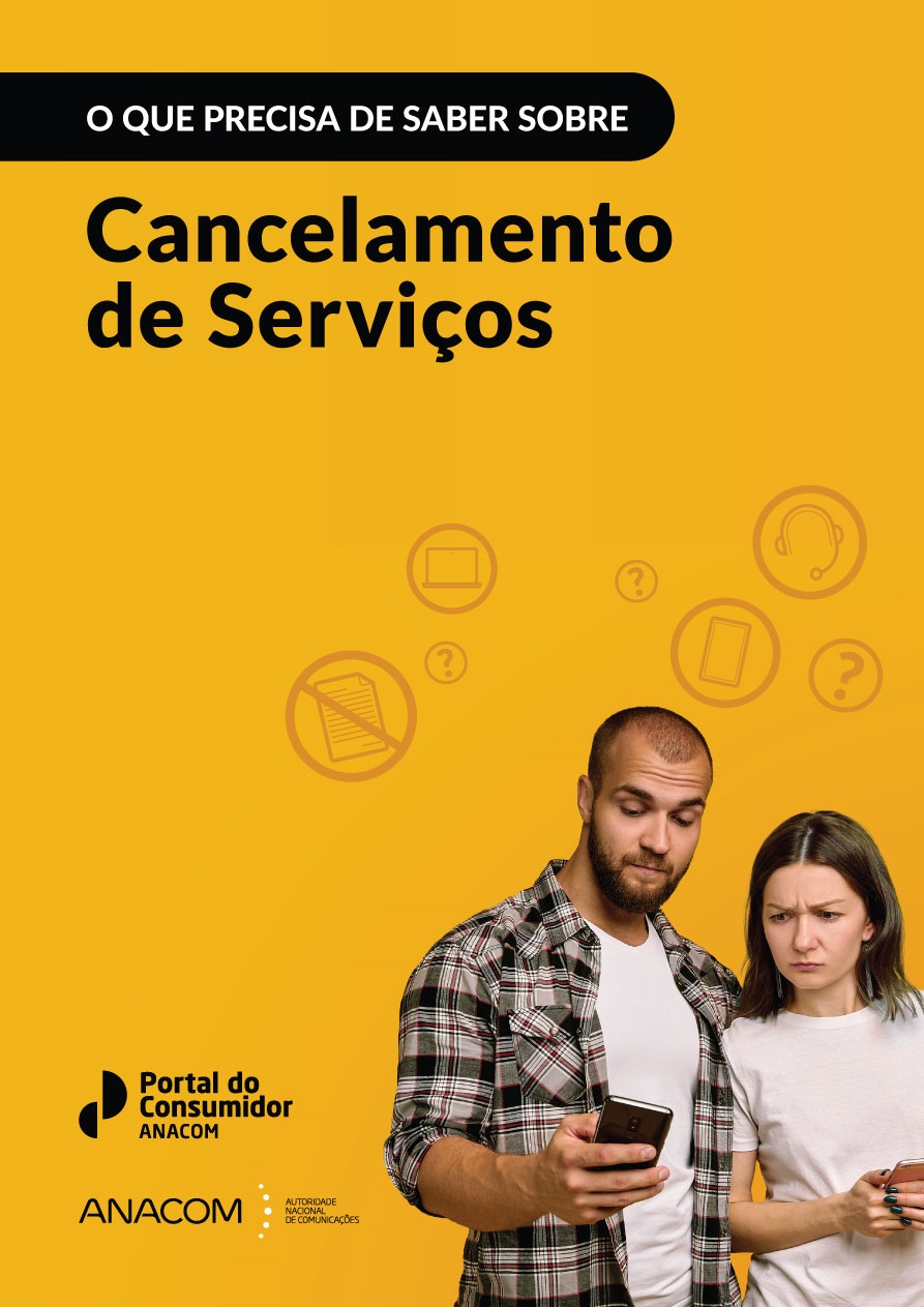 Capa do Guia do Consumidor - Cancelamento de serviços