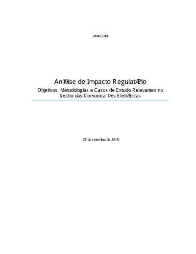 Análise de Impacto Regulatório.pdf