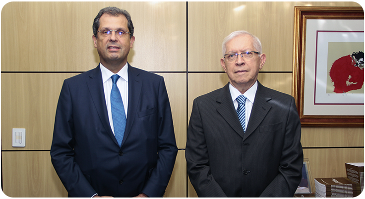 Visita do Presidente da ANACOM à ANATEL, Brasília, 06.11.2017.