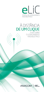 ''eLic - Radio licensing website'' leaflet.