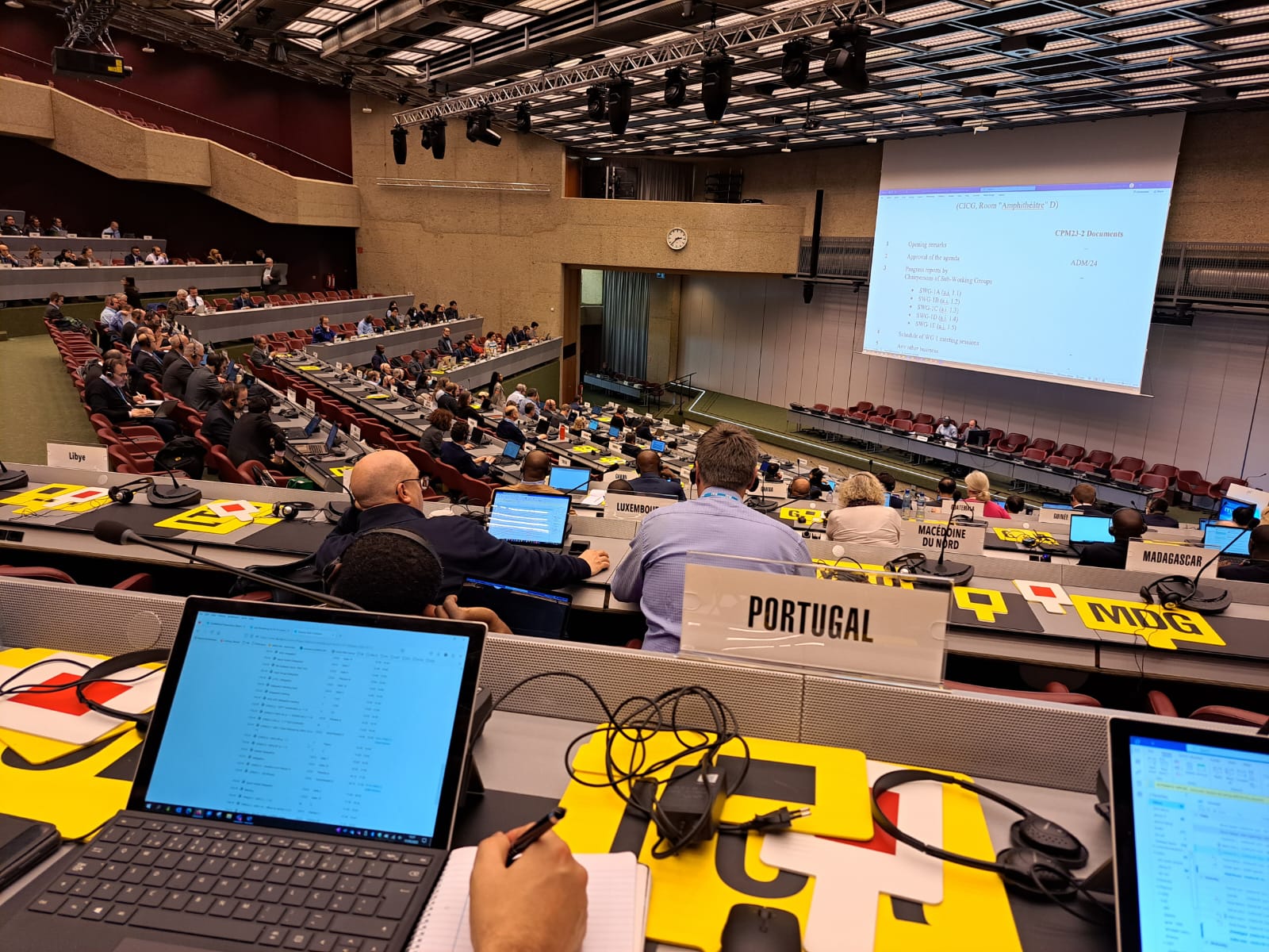 Reunião de Preparação da Conferência Mundial de Radiocomunicações da UIT, CPM23-2, Genebra, 27.03 - 06.04.2023.