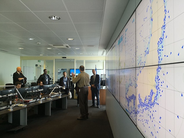 Visita da ANACOM à Agência Europeia da Segurança Marítima, Lisboa, 09.04.2018.