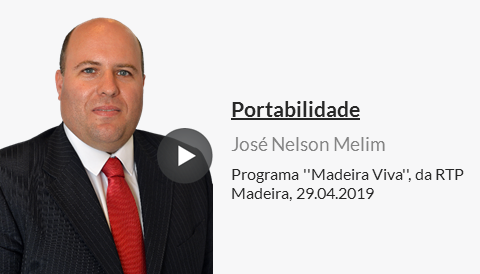 Esclarecimentos sobre a portabilidade no programa ''Madeira Viva'', da RTP Madeira, a 29.04.2019.