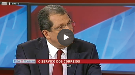ANACOM's Chairman, João Cadete de Matos, appears on ''Prós e Contras'' (RTP1).