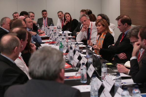 Reunião com membros do BEREC presentes no ''GSMA Chief Regulatory Office Group in Europe'', 03.03.2015, Barcelona (Espanha)