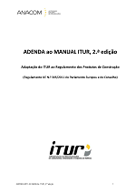 Addenda to the ITUR Manual (2nd edition) - adaptation to the Construction Products Regulation