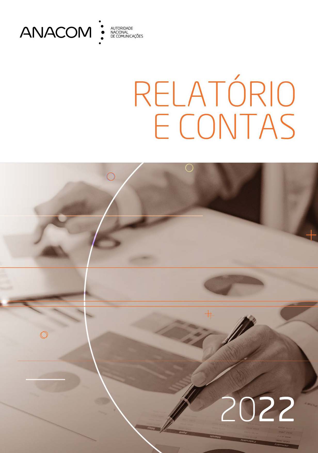 Capa do Relatório e Contas de 2022.