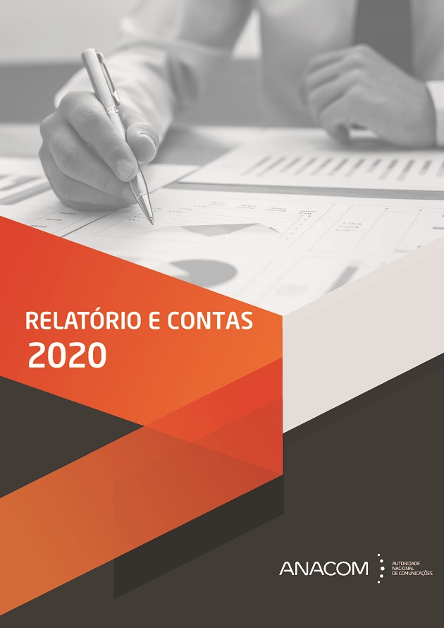 Capa do Relatório e Contas de 2020.