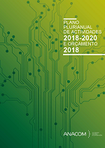 Plano Plurianual de Atividades para o triénio 2018-2020.