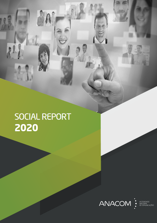 Image of the cover page of the Social Report 2020.