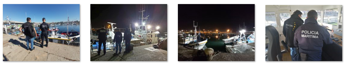 ANACOM fiscaliza portos e embarcações com a Polícia Marítima
