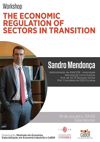 Apresentação de Sandro Mendonça, Vogal do Conselho de Administração, a 19.10.2021, na Faculdade de Economia da Universidade de Coimbra.